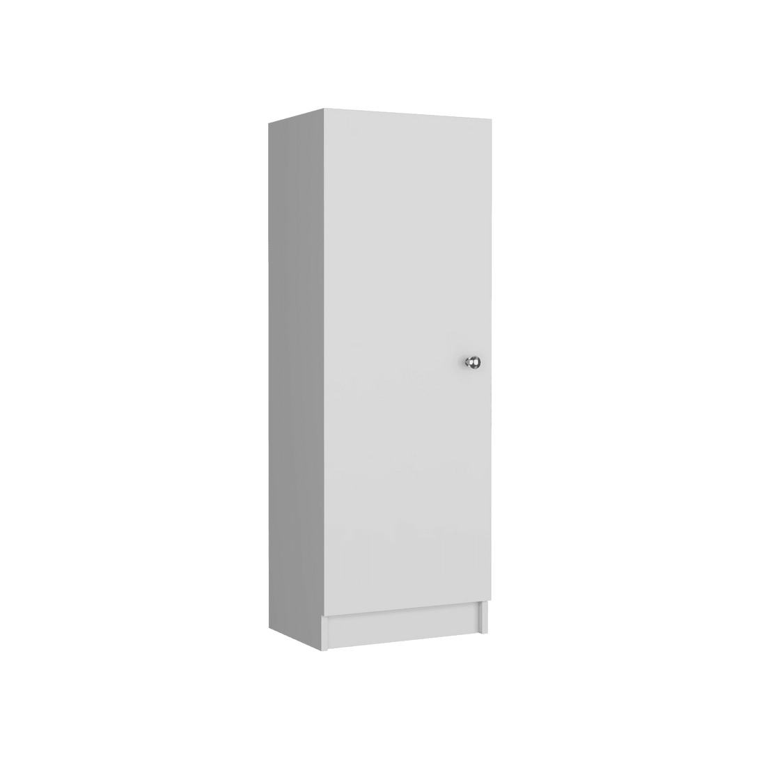 Alacena Nadir, Blanco, con Una Puerta y Amplio Espacio de Almacenamiento ZF - VIRTUAL MUEBLES