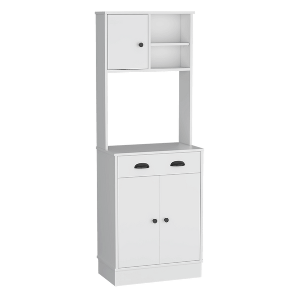 Alacena Almena, Blanco Duqueza, con puertas y gran capacidad de almacenaje ZF - VIRTUAL MUEBLES