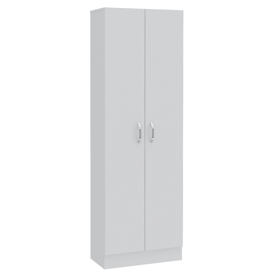 Alacena Multiusos Adelle, Blanco, con Cuatro Entrepaños - VIRTUAL MUEBLES