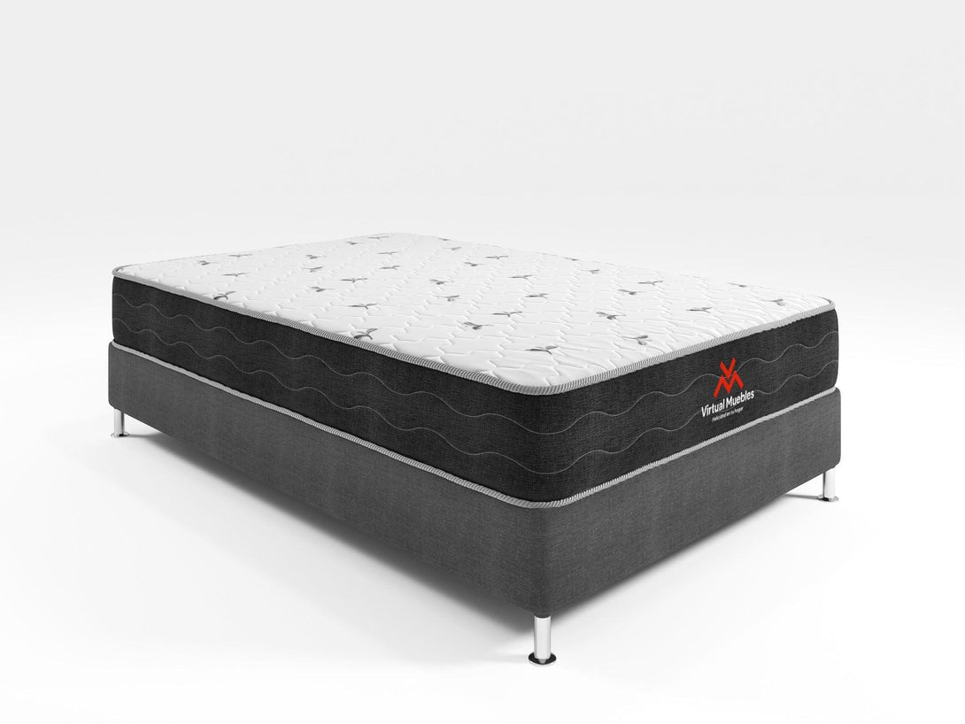 Combo para Habitación Omega, incluye Base Cama Semidoble.