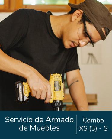 Servicio de Armado, Combo XS (3) - S, para Muebles.