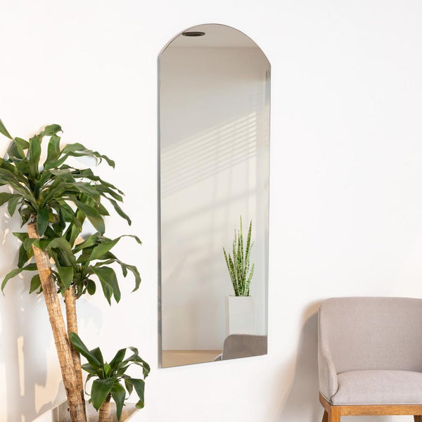 Espejo Rectangular Oporto, Gris, Diseño Moderno