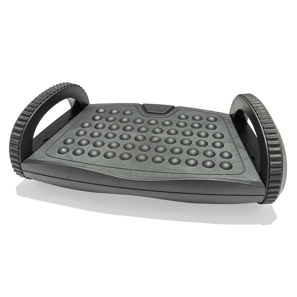 Descansapies Ergonómico 2 Alturas de Plástico, Negro