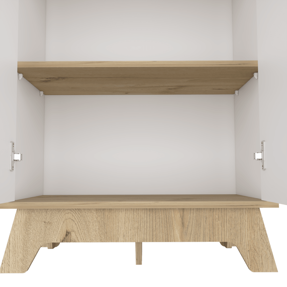 Mueble Auxiliar Lirio, Zabedra, con Espacio Para Microondas ZF - VIRTUAL MUEBLES